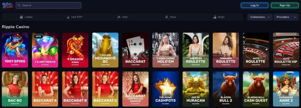 7Bit Casino per Ripple (XRP)